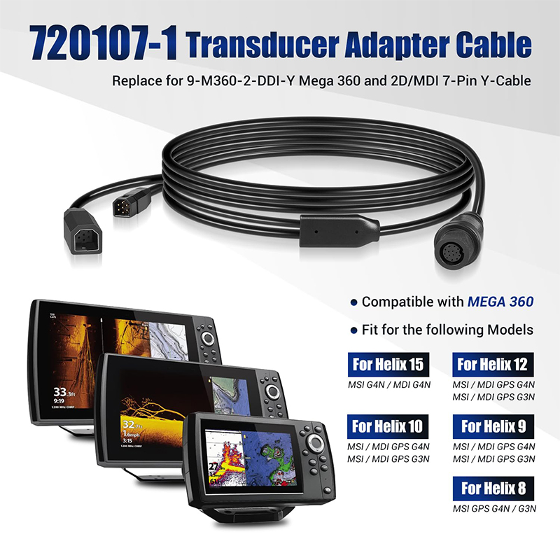 Câble adaptateur transducteur  - Fish Finder Transducer avis et prix